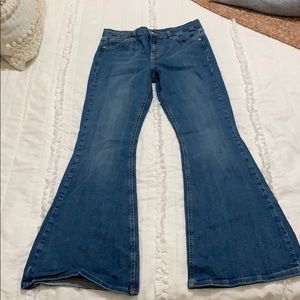 Top shop flare jeans